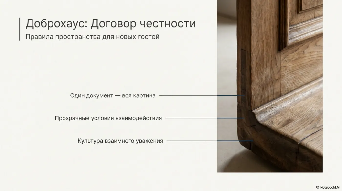 Договор Честности — страница 1